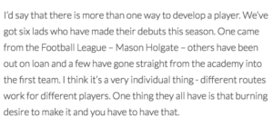 Everton - The case for bringing them in young 2